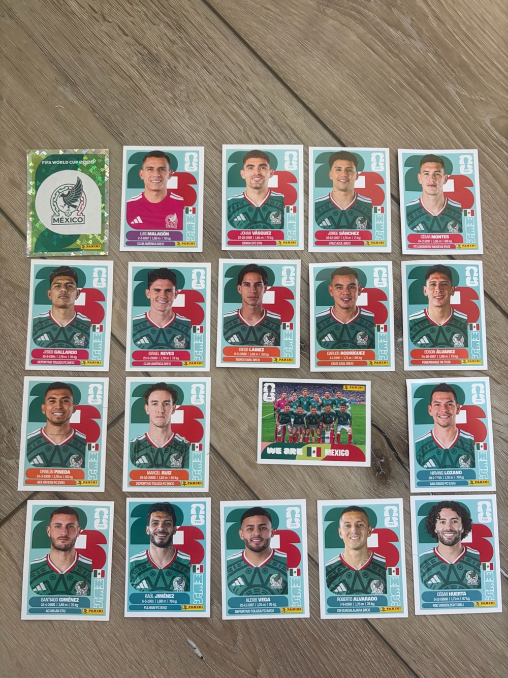 Panini Mexico FIFA World Cup '26 Stickers